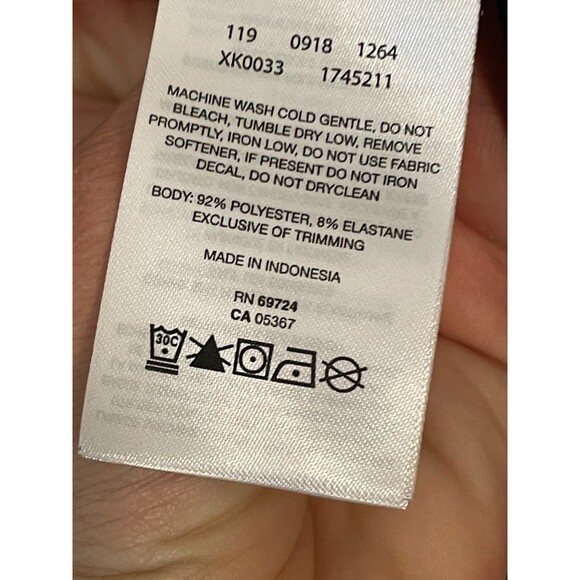 Columbia Sportswear PFG Athletic Omni-Freeze Advanced Cooling Black Tank Dress L - Picture 7 of 7